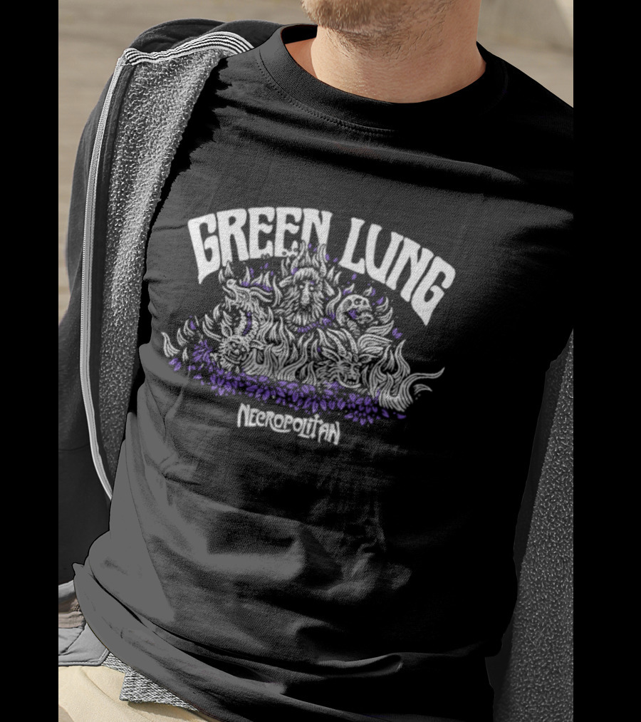 Green Lung Necropolitan Purple Smoke T-Shirt