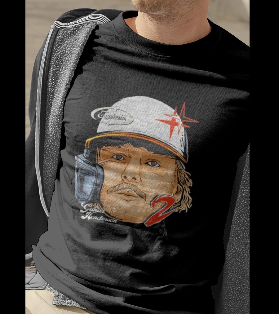 Gunnar Henderson Euphoria Gaze Helmet Number 2 T-Shirt