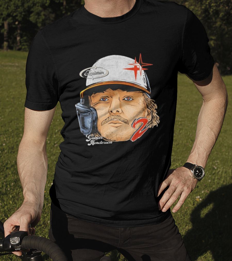Gunnar Henderson Euphoria Gaze Helmet Number 2 T-Shirt