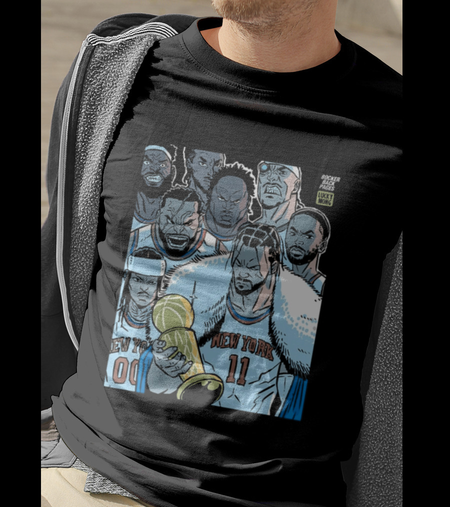 New York Knicks Invincible Champions NBA Basketball Team T-Shirt