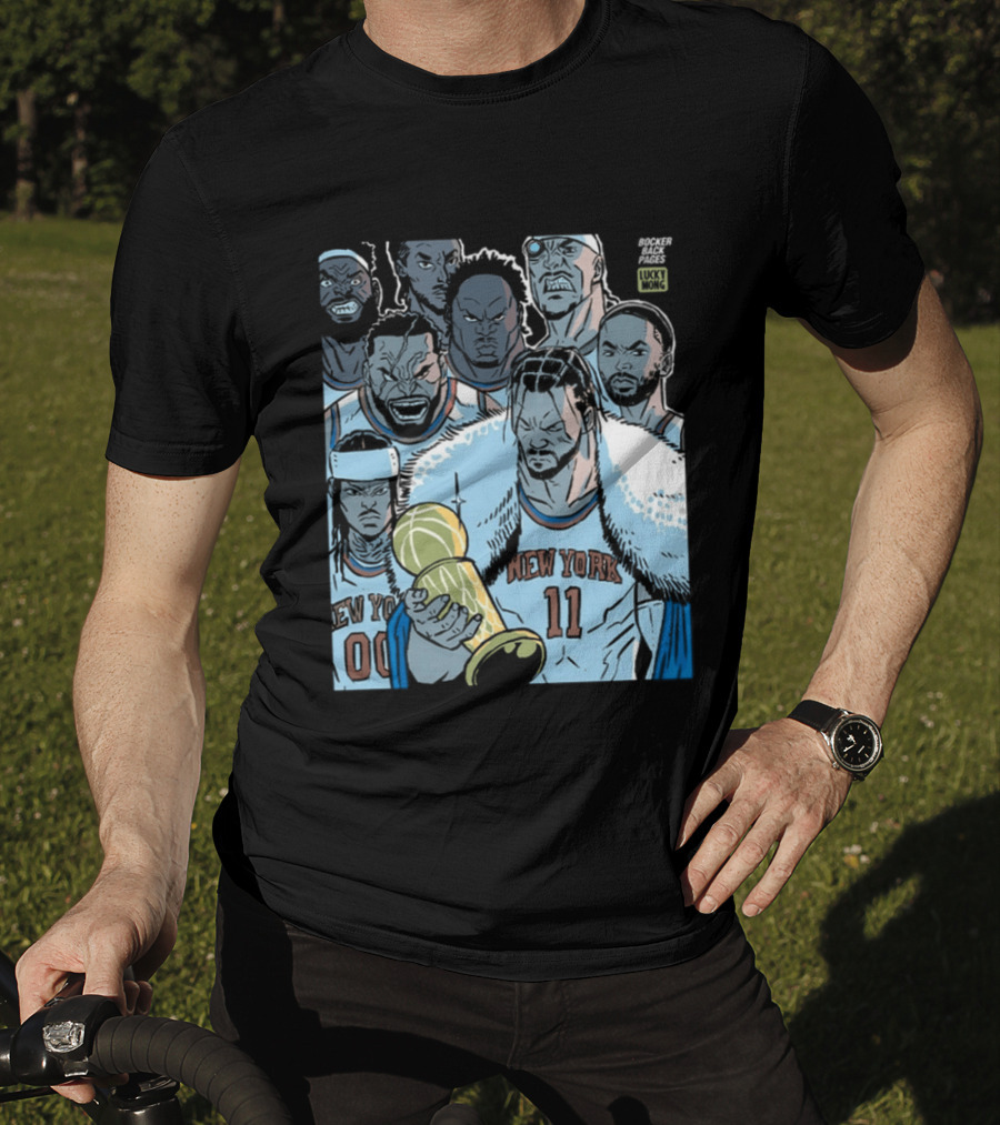 New York Knicks Invincible Champions NBA Basketball Team T-Shirt