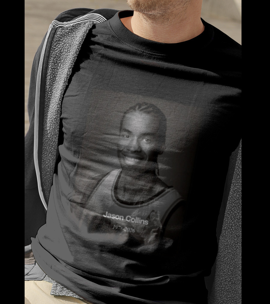 Jason Collins 1978 2026 Nets Basketball Player T-Shirt