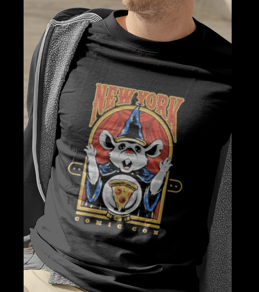 New York Comic Con 2026 Ratz Wizard Pizza Magic T-Shirt