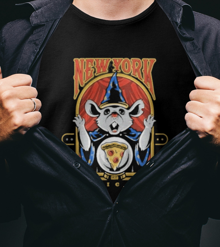 New York Comic Con 2026 Ratz Wizard Pizza Magic T-Shirt