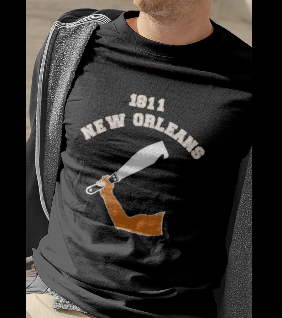 1811 New Orleans Uprising Machete T-Shirt