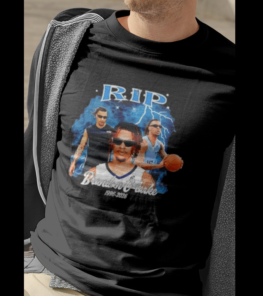 RIP Brandon Clarke 1996 2026 Memphis Grizzlies NBA Players Commemorative T-Shirt