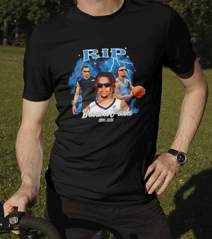 RIP Brandon Clarke 1996 2026 Memphis Grizzlies NBA Players Commemorative T-Shirt