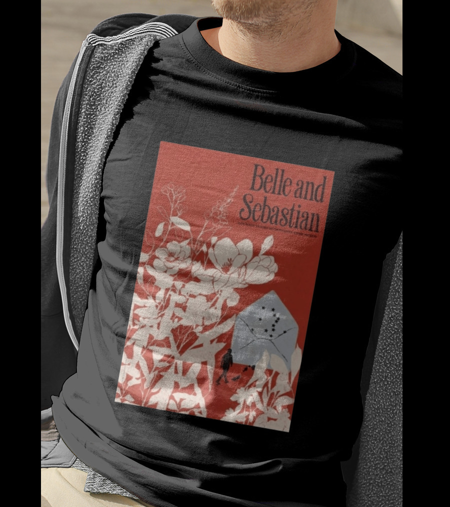 Belle And Sebastian 13 De Mayo Teatro Metropólitan CDMX Mexico Floral T-Shirt