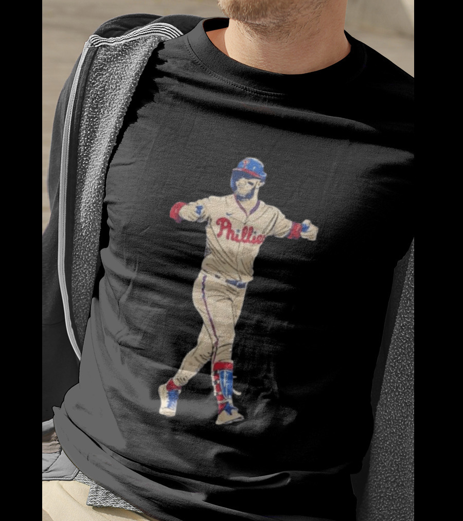 Bryson Stott Philadelphia Phillies Baseball Celebration Grand Slam Victory T-Shirt