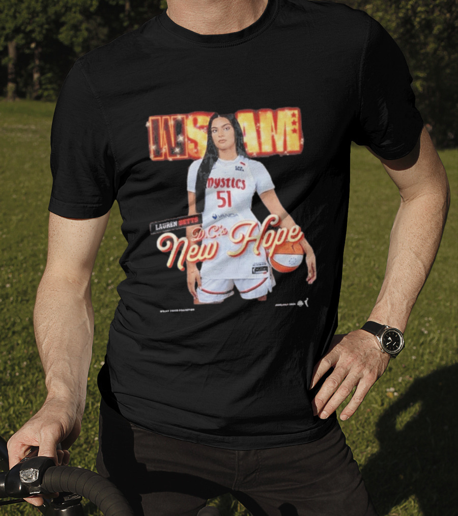 SLAM 262 Washington Mystics Lauren Betts DC's New Hope T-Shirt