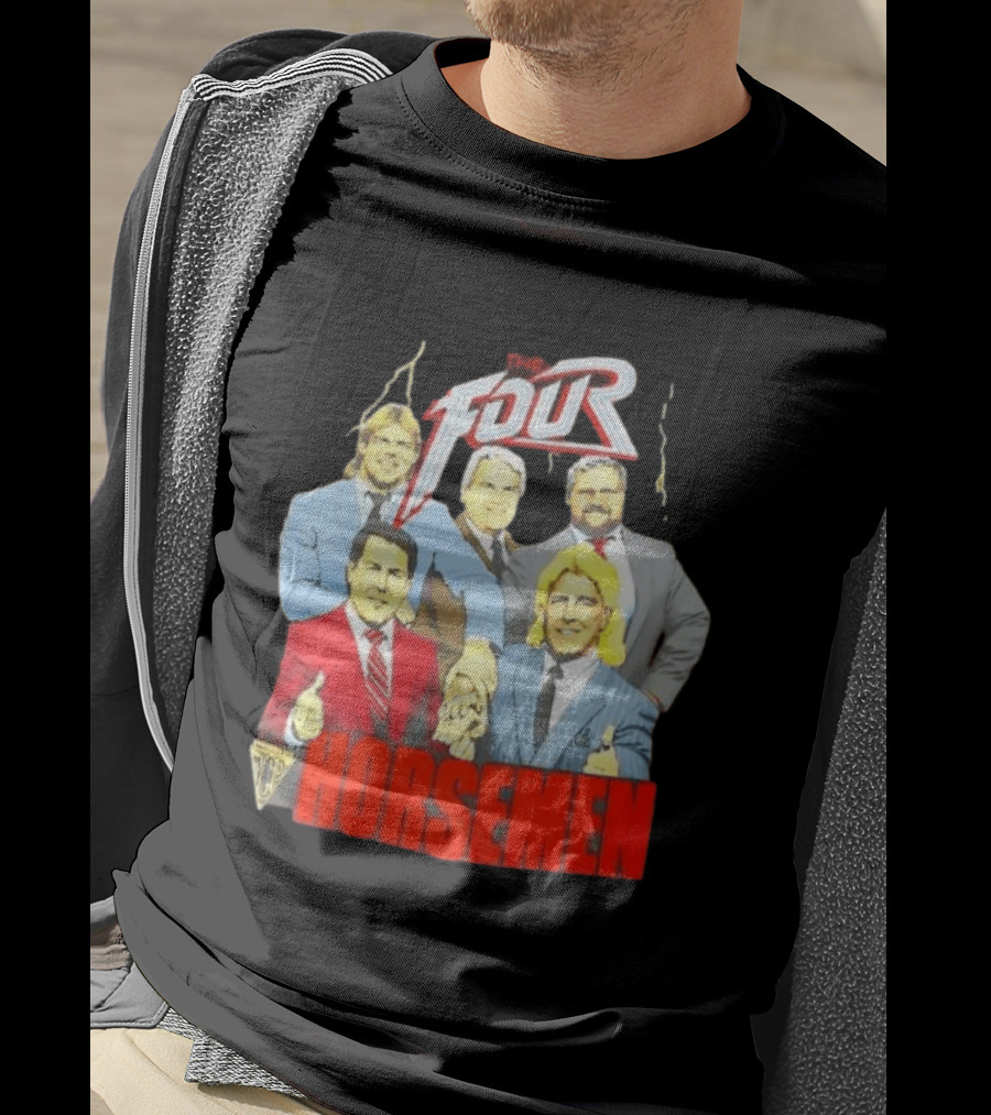 The Four Horsemen Jim Crockett Promotions Stylin Collection T-Shirt