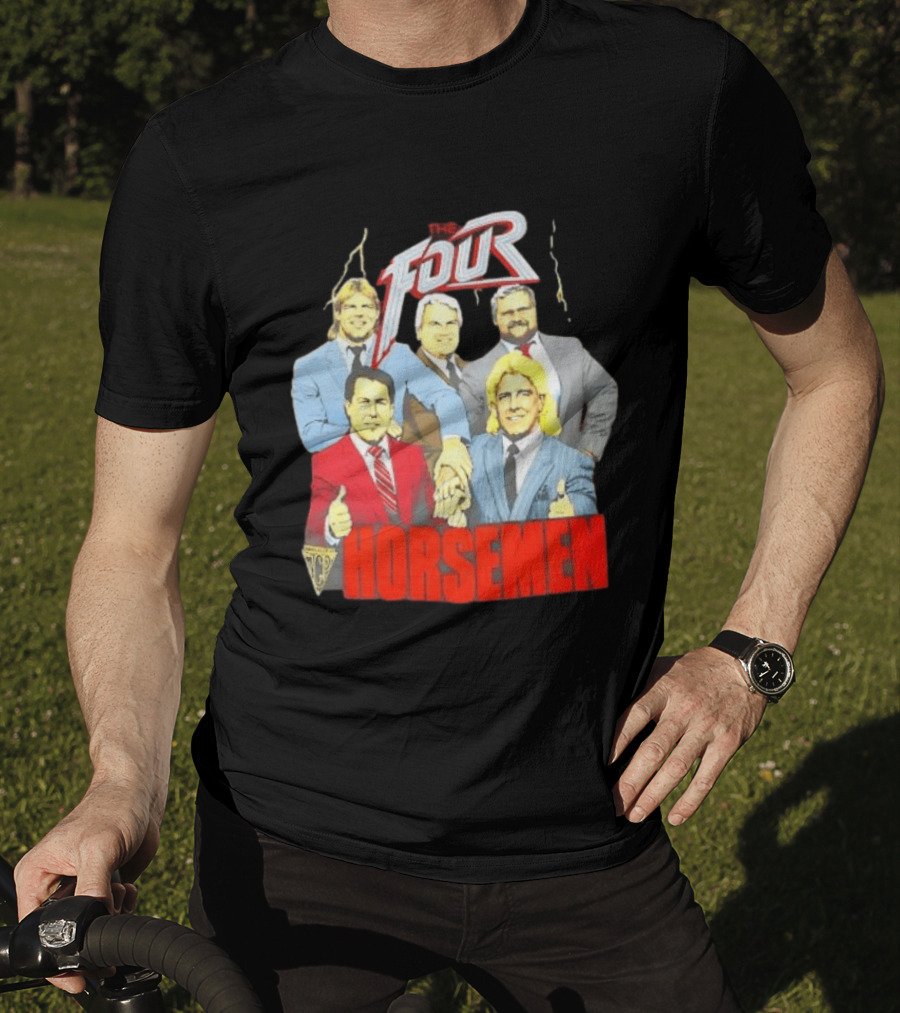 The Four Horsemen Jim Crockett Promotions Stylin Collection T-Shirt