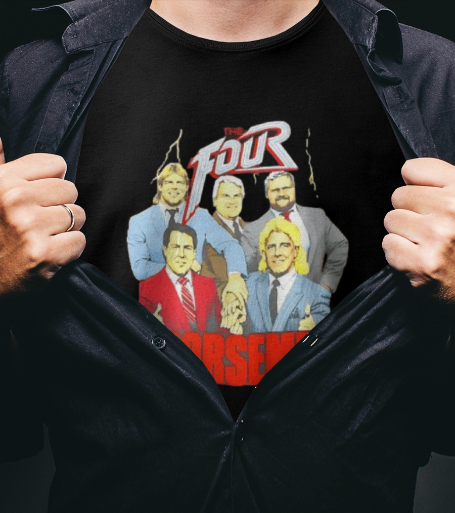 The Four Horsemen Jim Crockett Promotions Stylin Collection T-Shirt