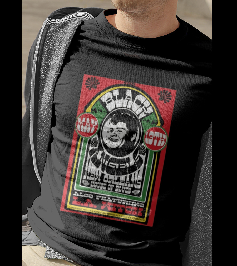 Black Angels New Orleans House Of Blues May 13 Featuring L.A. Witch T-Shirt
