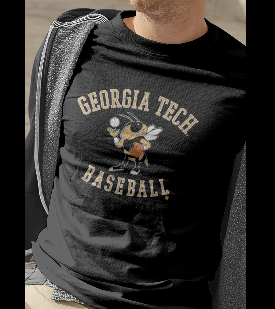 Georgia Tech Baseball Buzz Yellow Jacket T-Shirt