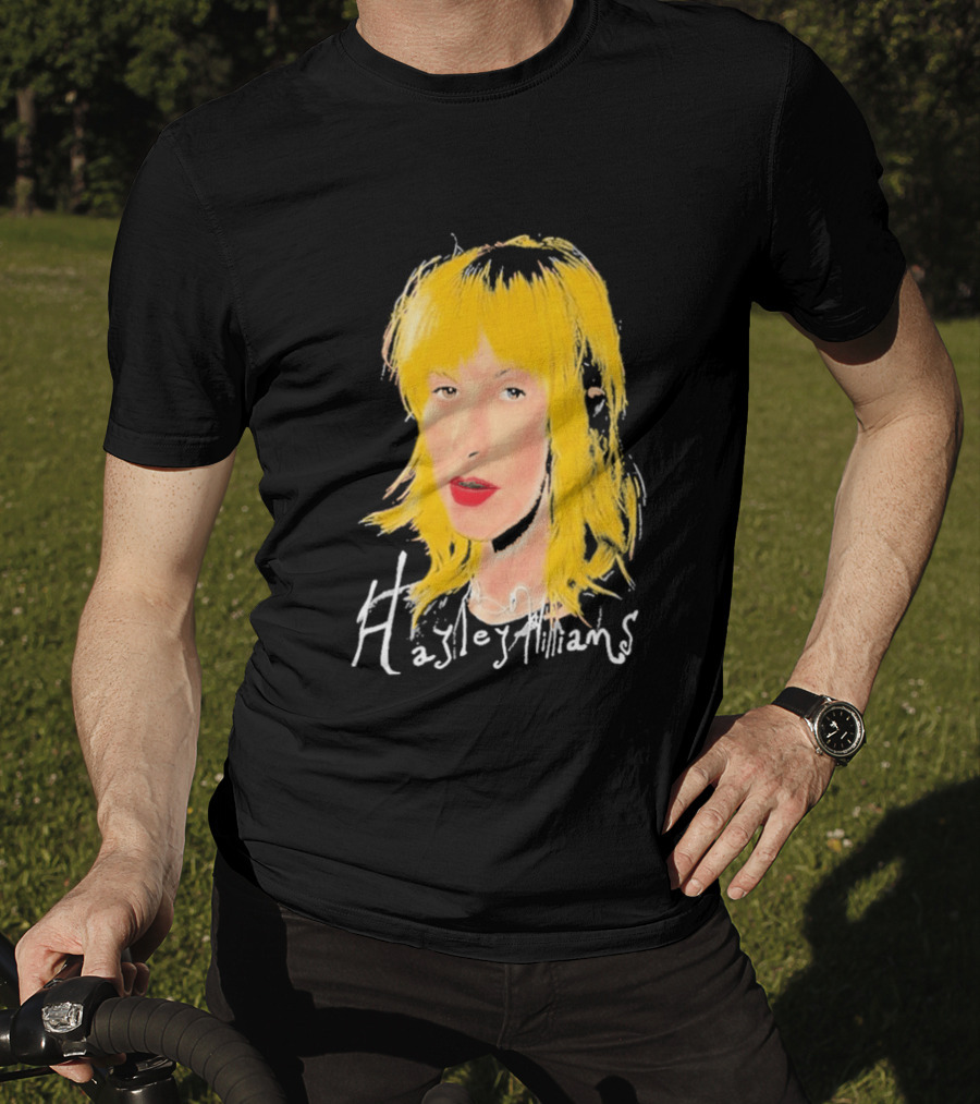 Hayley Williams 2026 Blonde Hair Red Lips T-Shirt