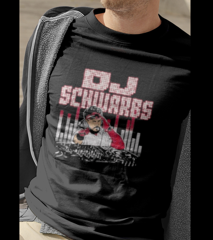 Kyle Schwarber DJ Schwarbs Philadelphia Phillies MLB T-Shirt