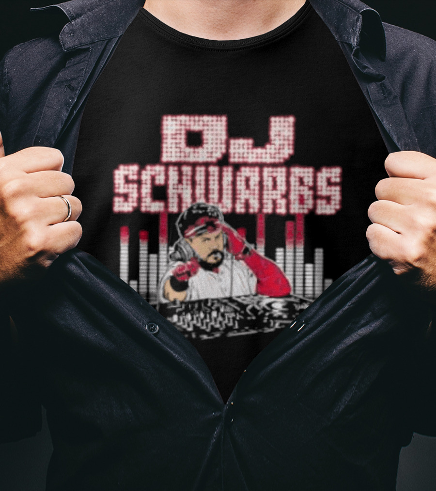 Kyle Schwarber DJ Schwarbs Philadelphia Phillies MLB T-Shirt