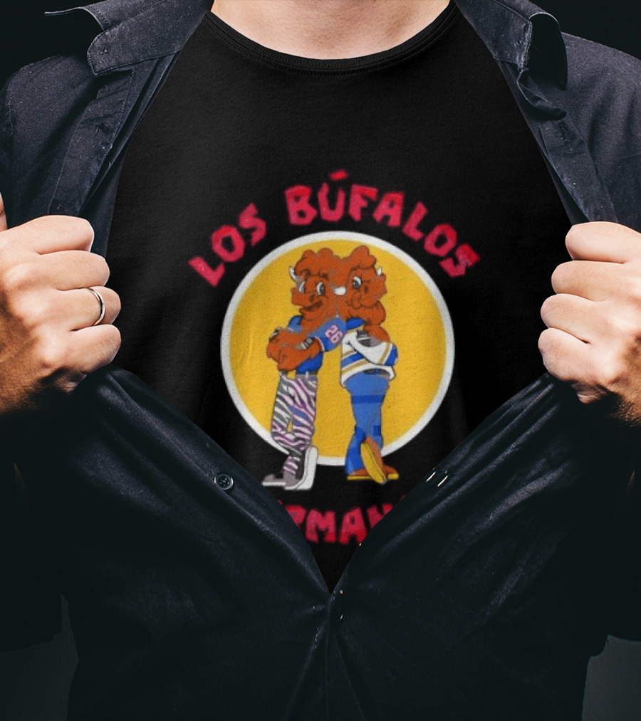 Los Búfalos Hermanos Buffalo Sports Team T-Shirt