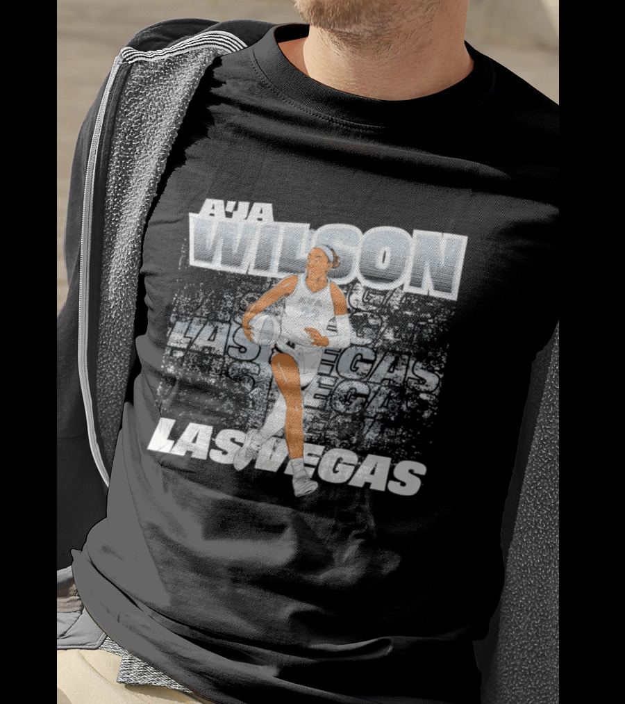 A'ja Wilson 22 Las Vegas Basketball Star T-Shirt