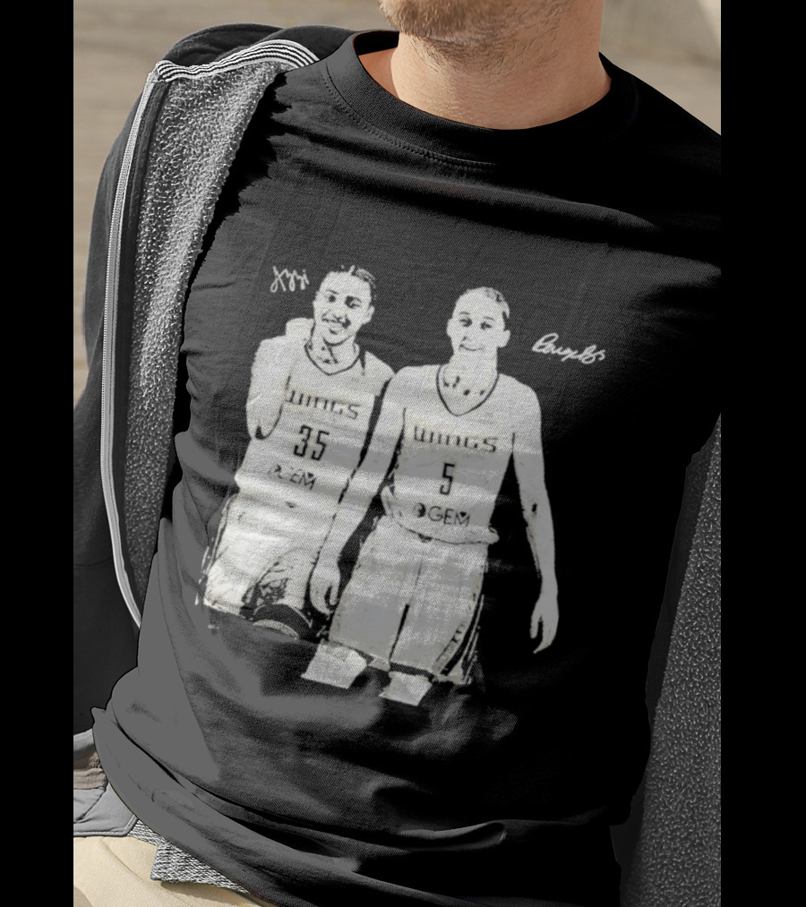 Azzi Fudd Paige Bueckers Basketball Number 35 5 WNBA T-Shirt