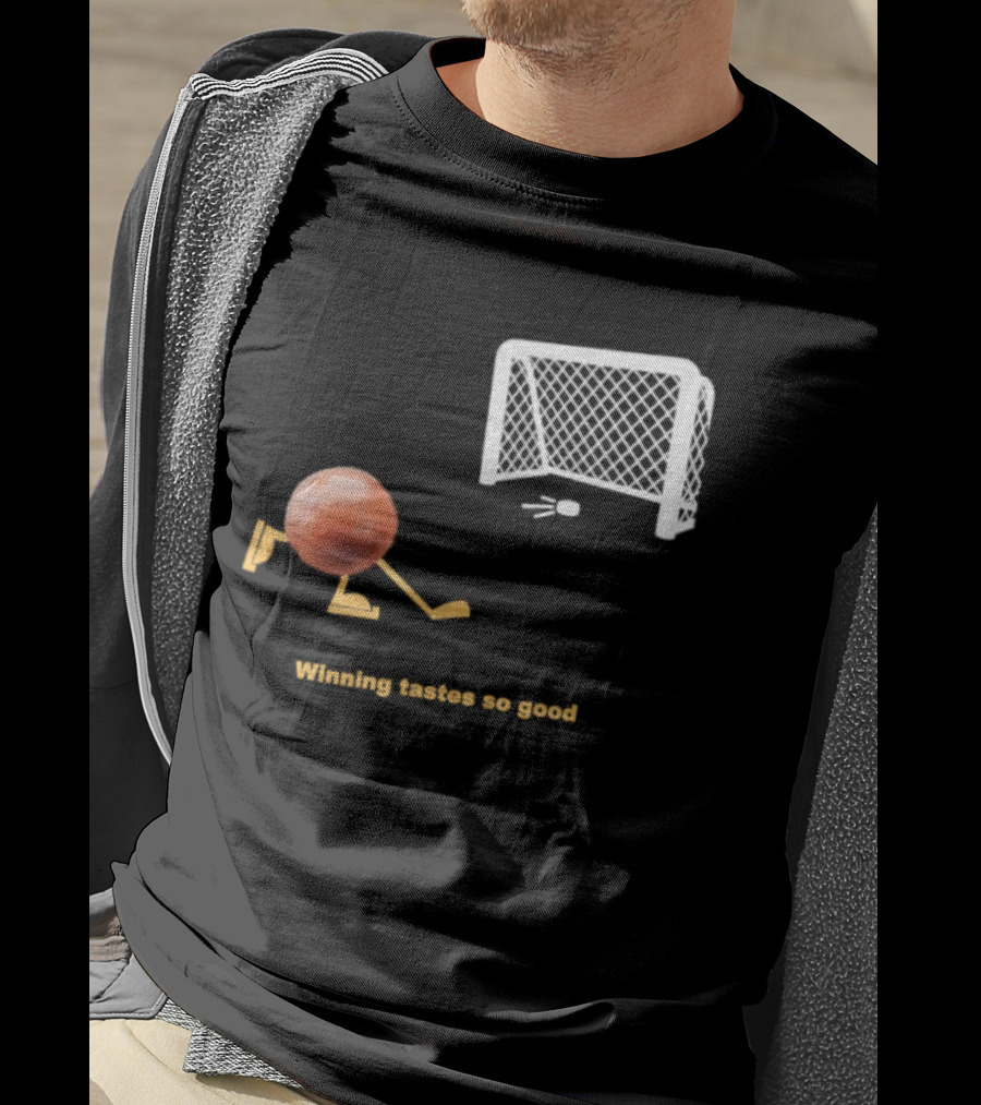 Buffalo Sabres Winning Tastes So Good Hockey Game Humor T-Shirt