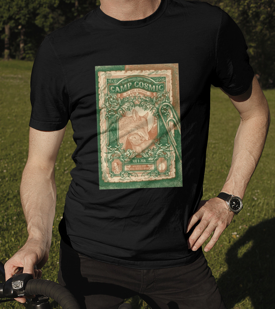 Daniel Donato's Cosmic Country Camp Cosmic At The Caverns May 9 2026 With Kyle Tuttle Band T-Shirt