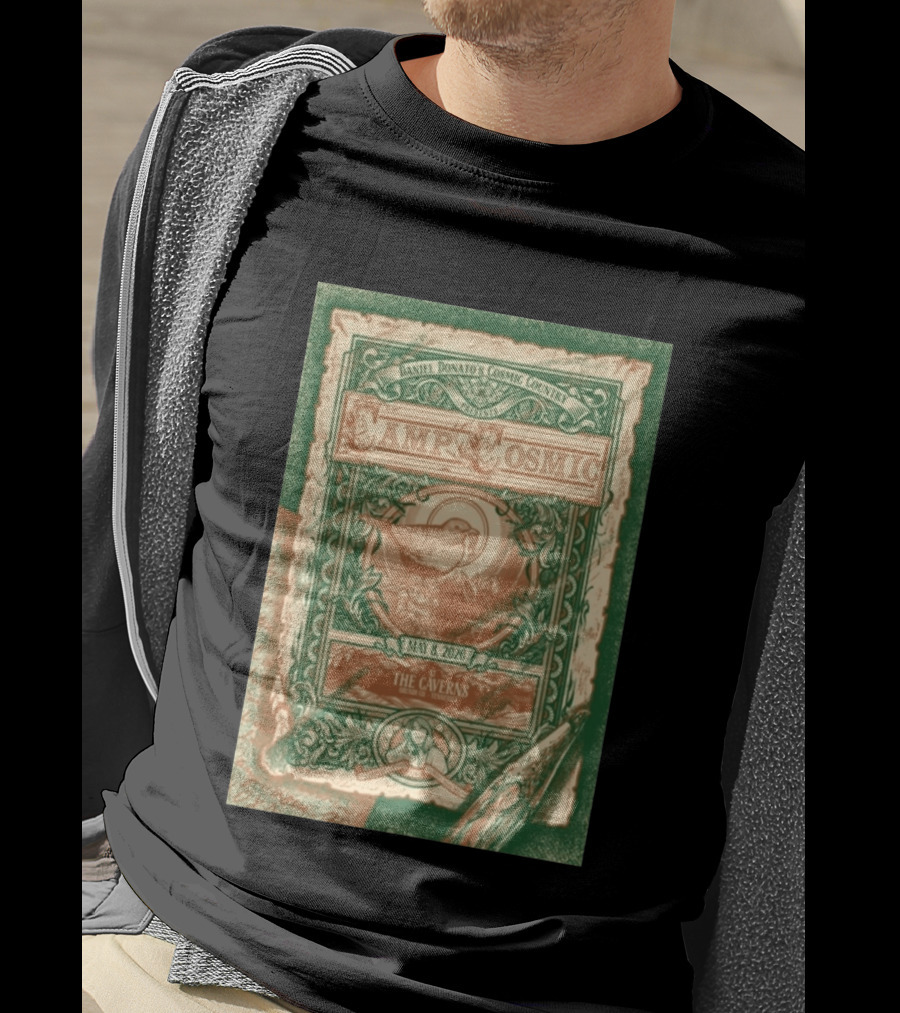 Daniel Donato's Cosmic Country Camp Cosmic May 8 2026 The Caverns Pelham Tennessee T-Shirt