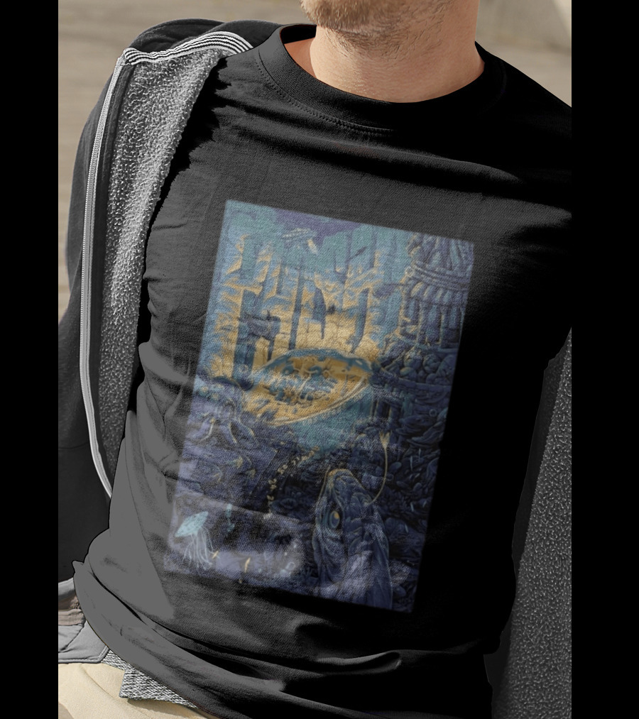 Phish 4 25 2026 Las Vegas NV Underwater Concert T-Shirt
