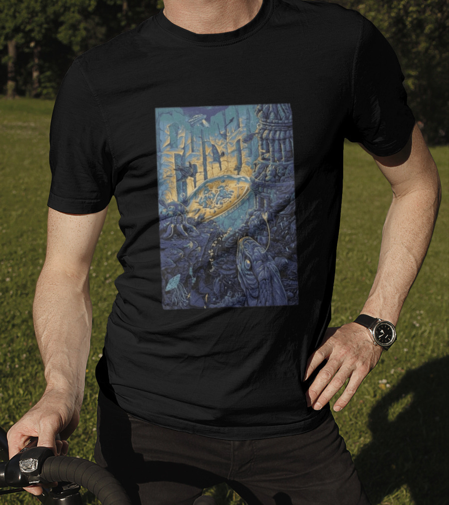Phish 4 25 2026 Las Vegas NV Underwater Concert T-Shirt