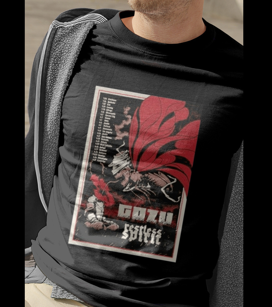 Gozu Restless Spirit Tour 26 With Locations And Dates T-Shirt