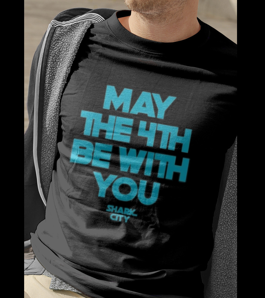 San Jose Sharks May The 4th Be With You Star Wars T-Shirt