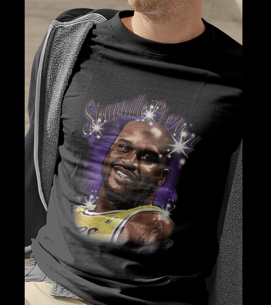 Shaquille O'Neal Los Angeles Lakers Number 34 Twinkle T-Shirt