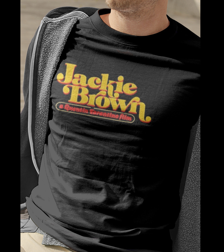 Jackie Brown Quentin Tarantino Film Title T-Shirt