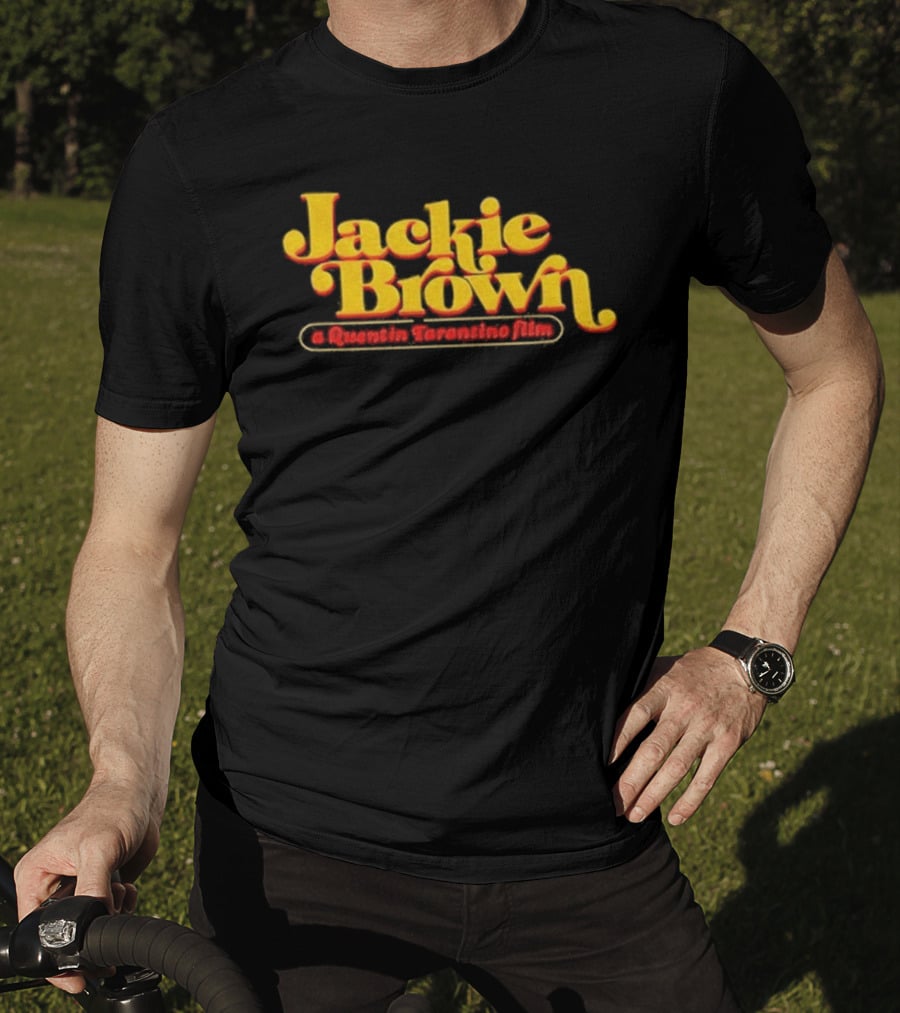 Jackie Brown Quentin Tarantino Film Title T-Shirt