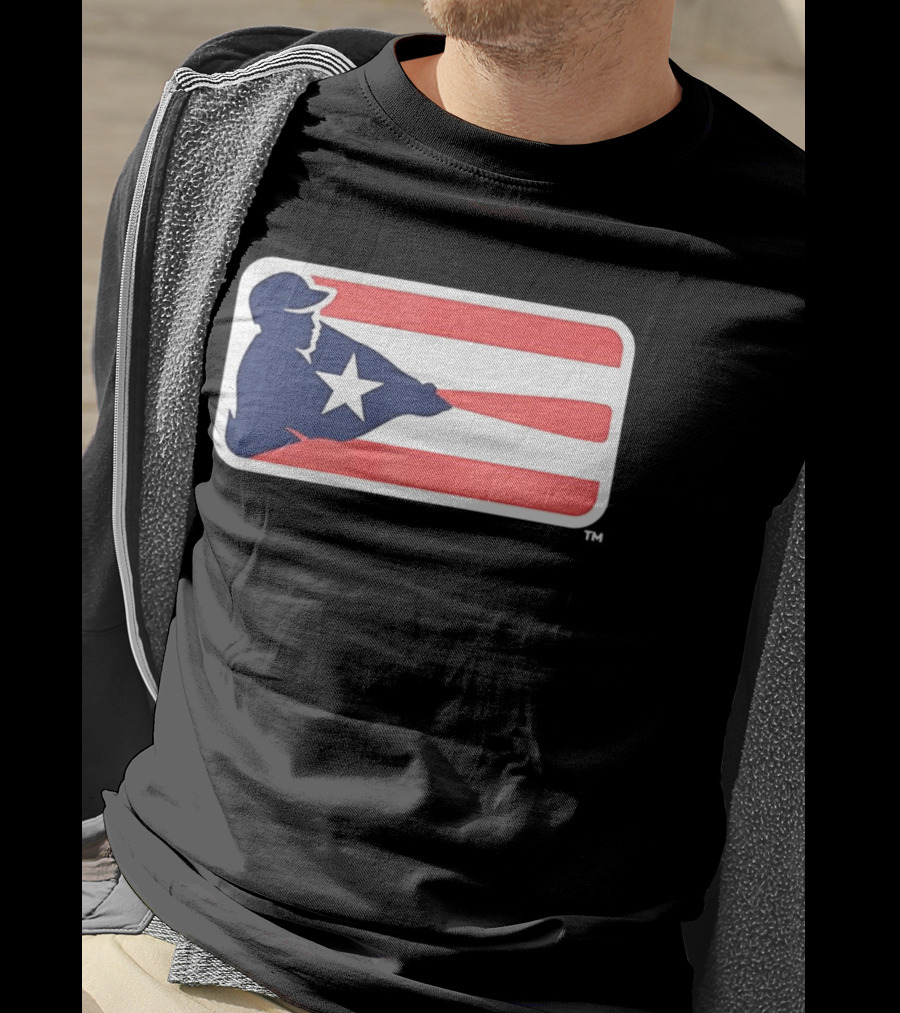 Liga De Béisbol Profesional Roberto Clemente MLB Puerto Rico Flag Baseball Player Star T-Shirt