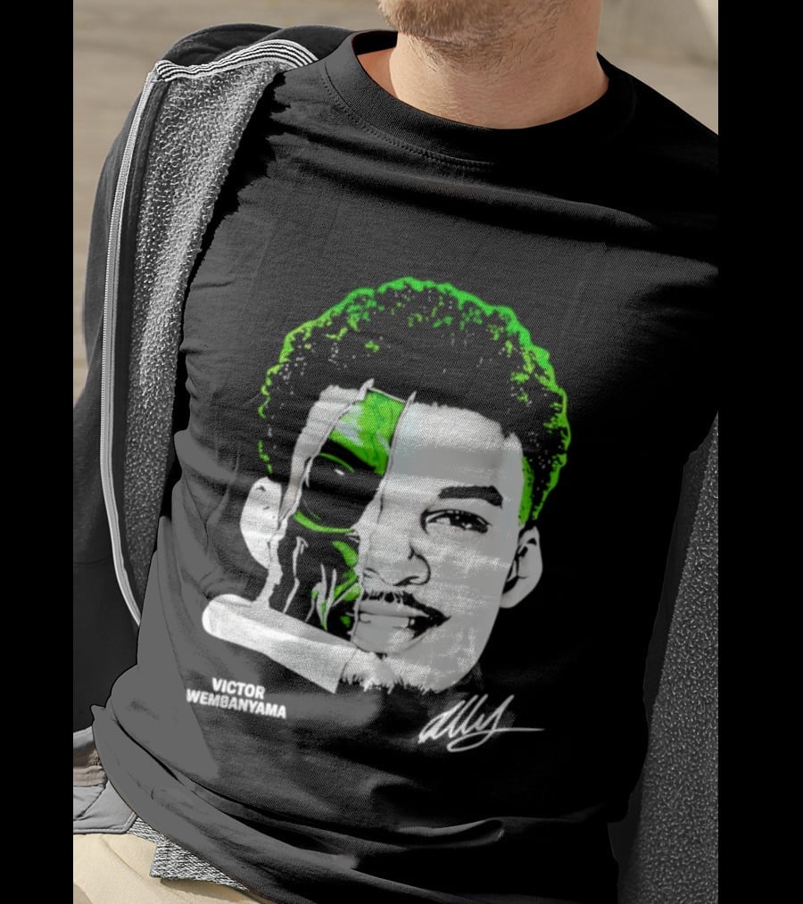 Victor Wembanyama Alien San Antonio Spurs NBA Basketball T-Shirt