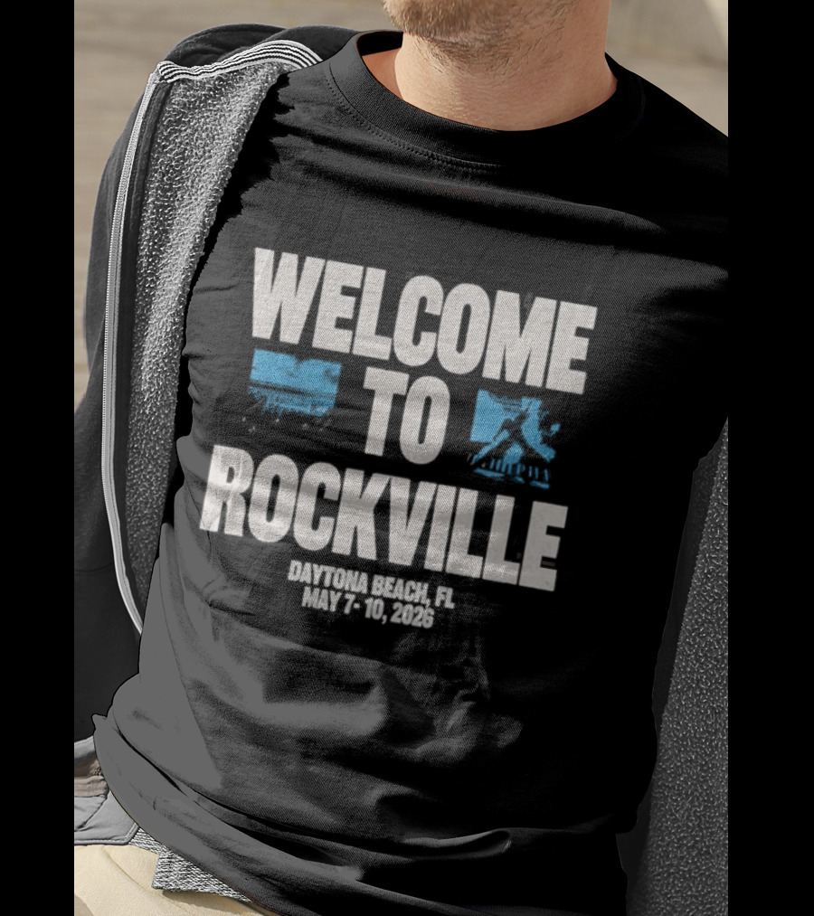 Welcome To Rockville Daytona Beach FL May 7 10 2026 T-Shirt