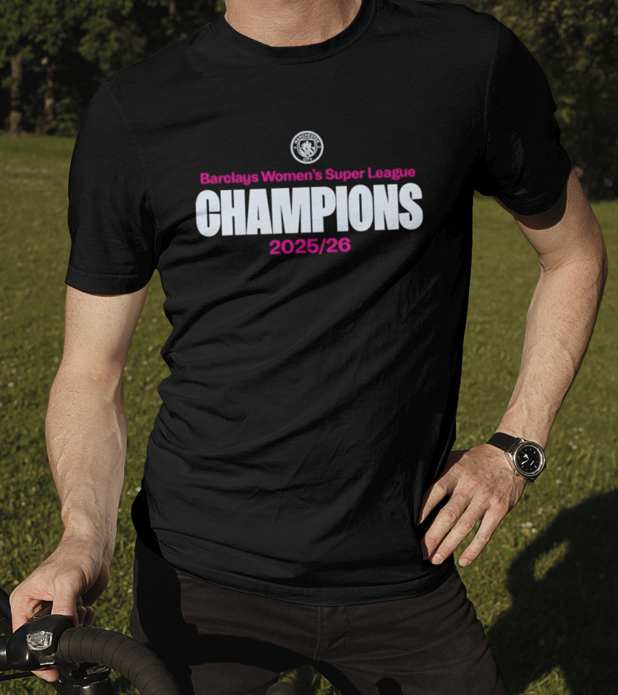 Barclays Women's Super League Champions 2025 2026 T-Shirt
