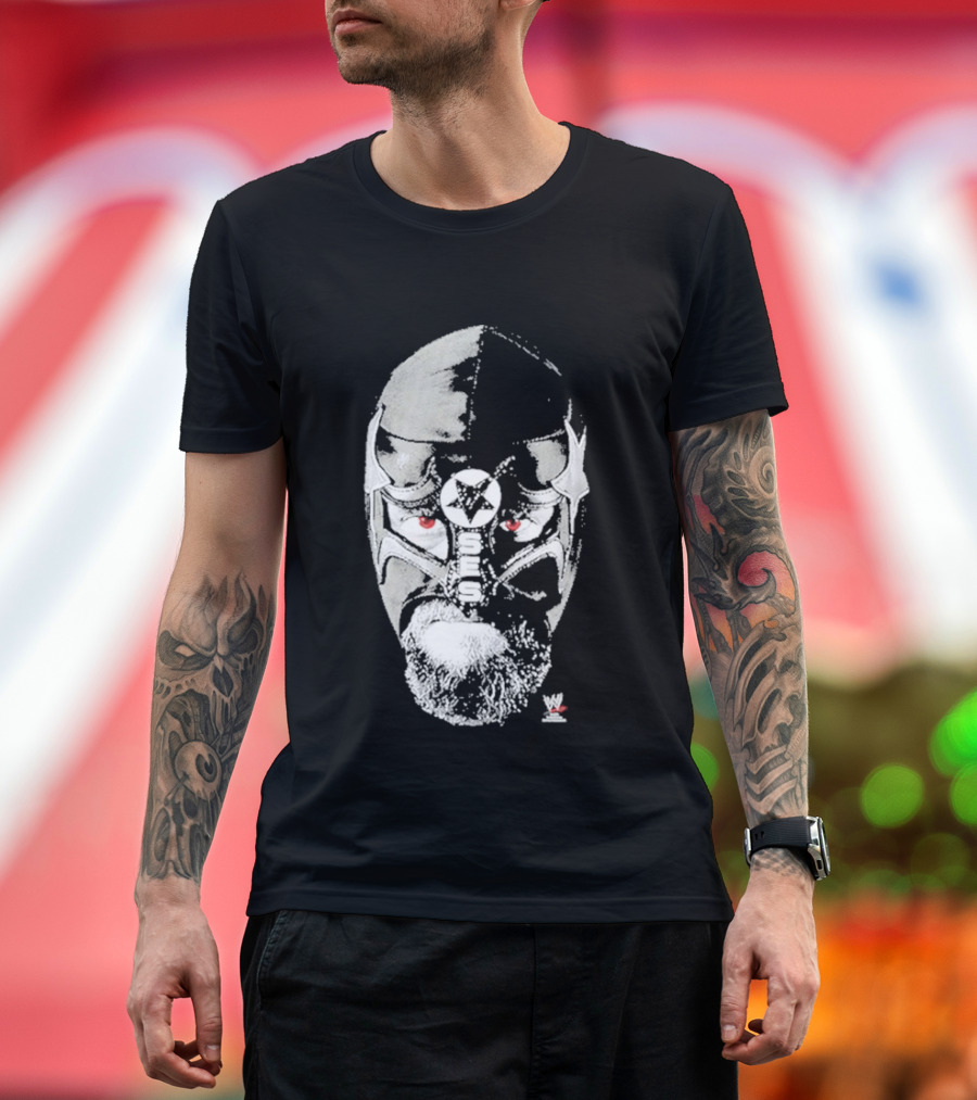 WWE CM Punk Mask Way Of Life Face Paint T-Shirt