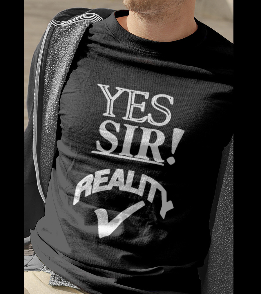 Yes Sir Reality Roddy Piper Checkmark T-Shirt