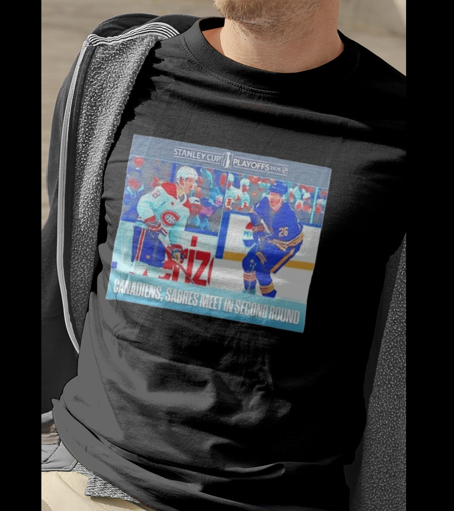 Stanley Cup Playoffs 2026 Canadiens Sabres Meet In Second Round T-Shirt