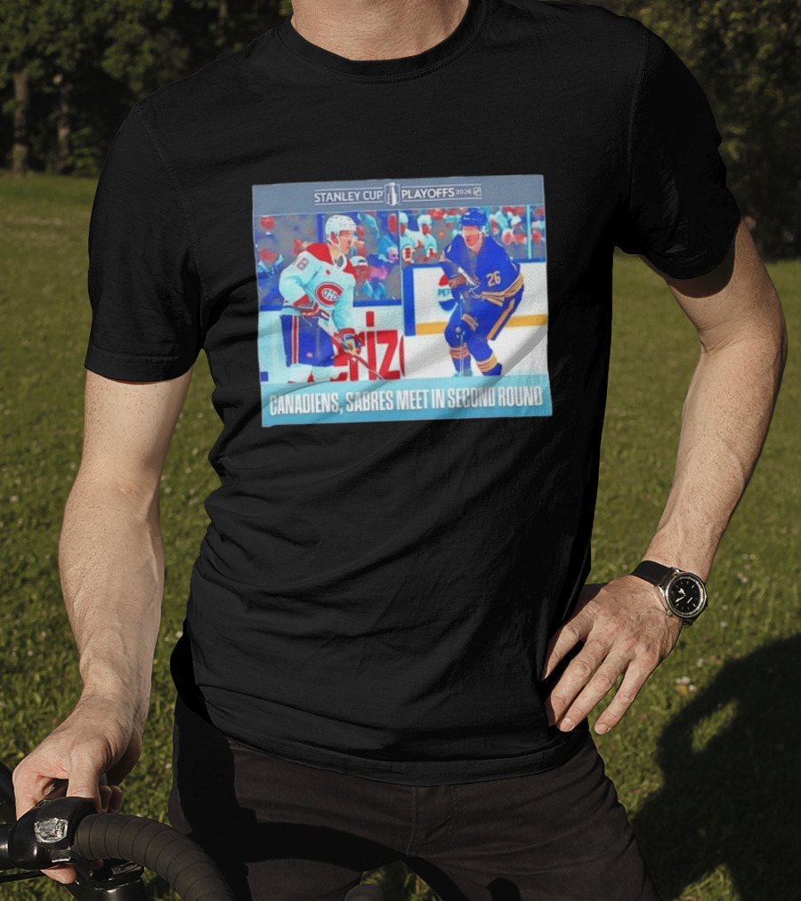 Stanley Cup Playoffs 2026 Canadiens Sabres Meet In Second Round T-Shirt
