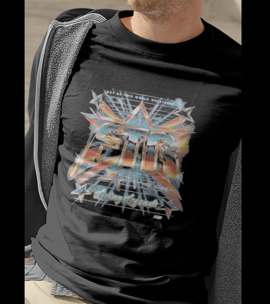 AEW FTR Living Legends Out Of This World Wrestling T-Shirt