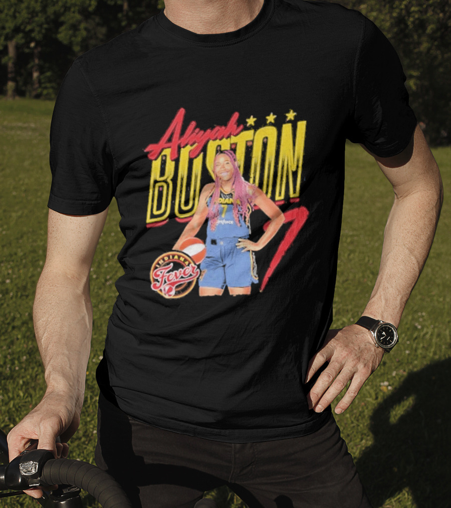 Aliyah Boston 7 Fever WNBA Basketball Star T-Shirt