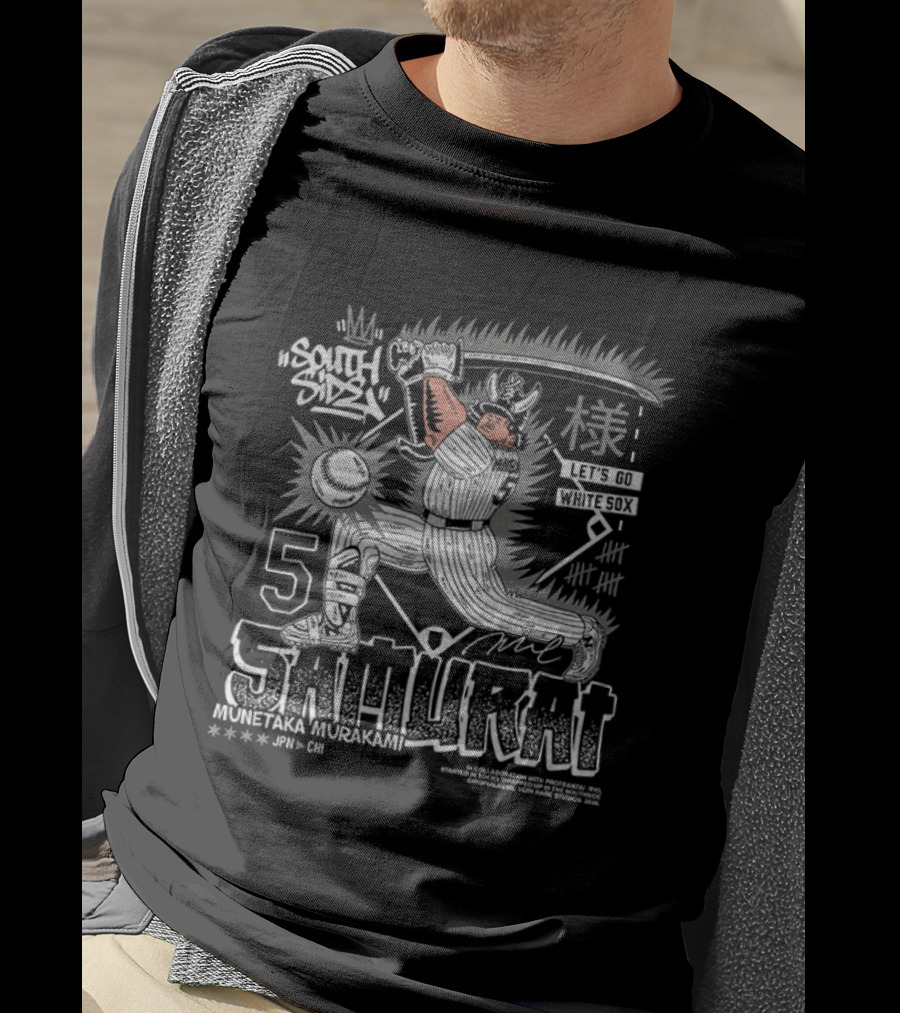Samurai 55 Munetaka Murakami Kami Sama Slugger Chicago White Sox Baseball 2026 T-Shirt