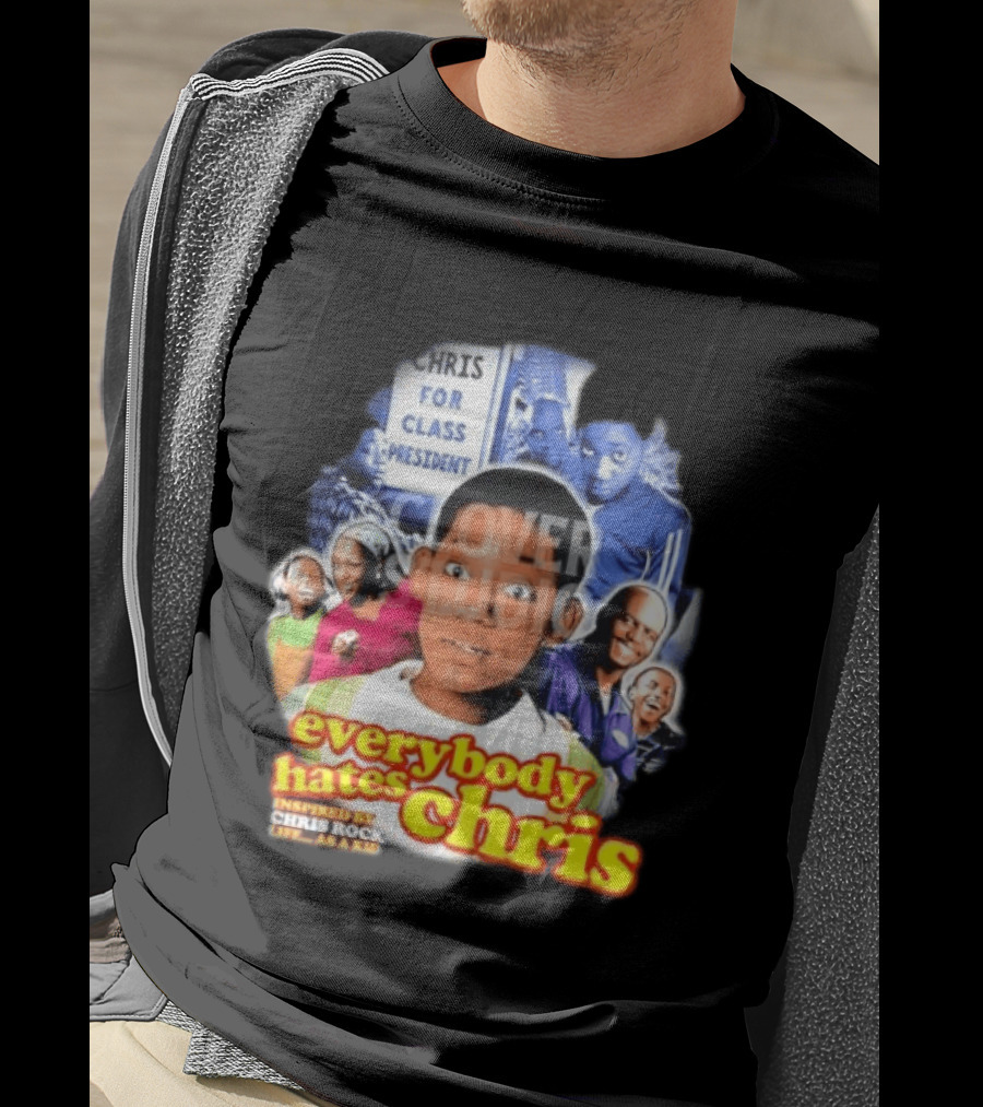 Everybody Hates Chris Inspired By Chris Rock Chris For Class President T-Shirt
