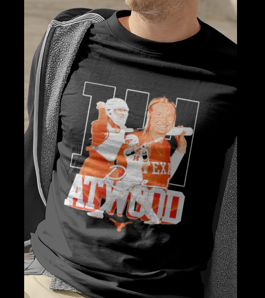 Texas Longhorns Reese Atwood 14 Sports T-Shirt