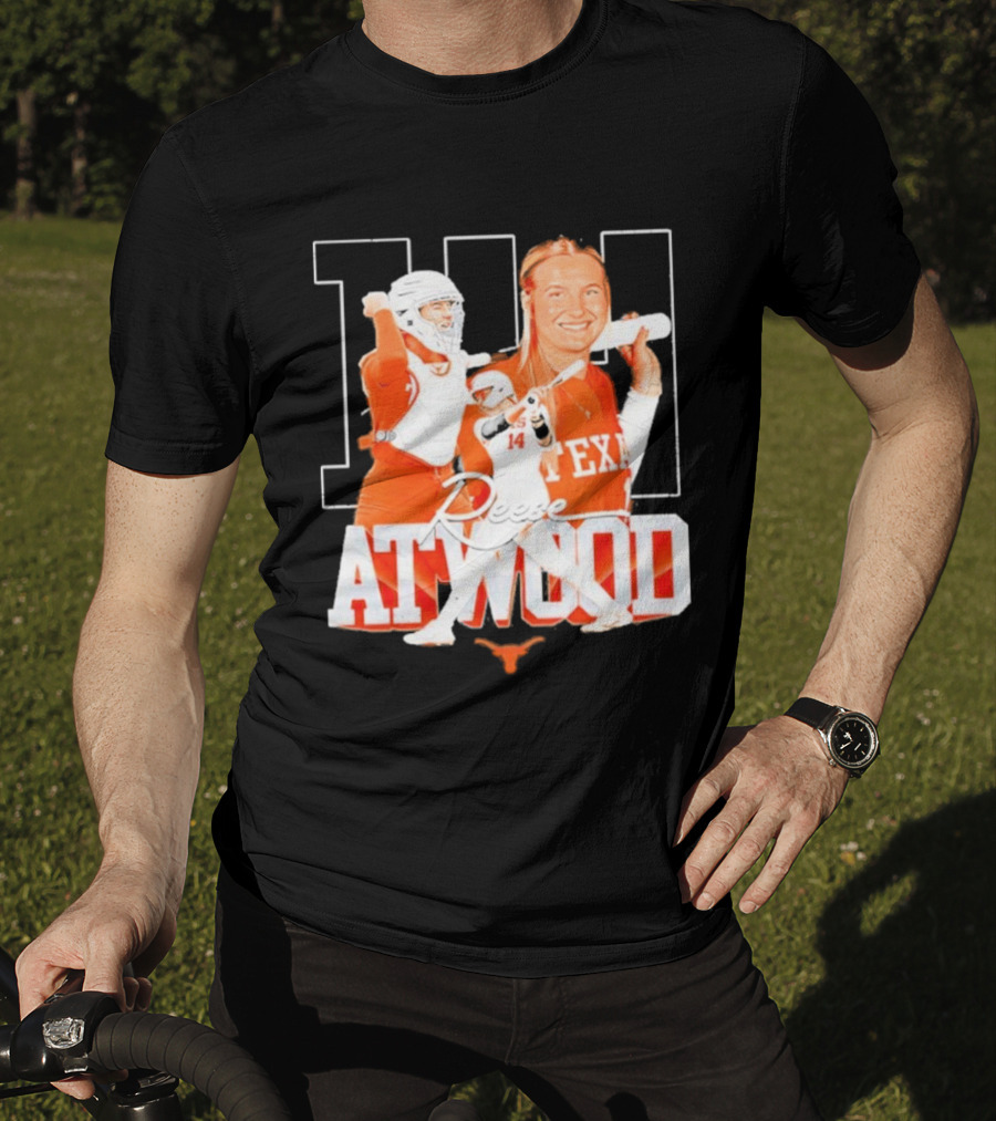 Texas Longhorns Reese Atwood 14 Sports T-Shirt