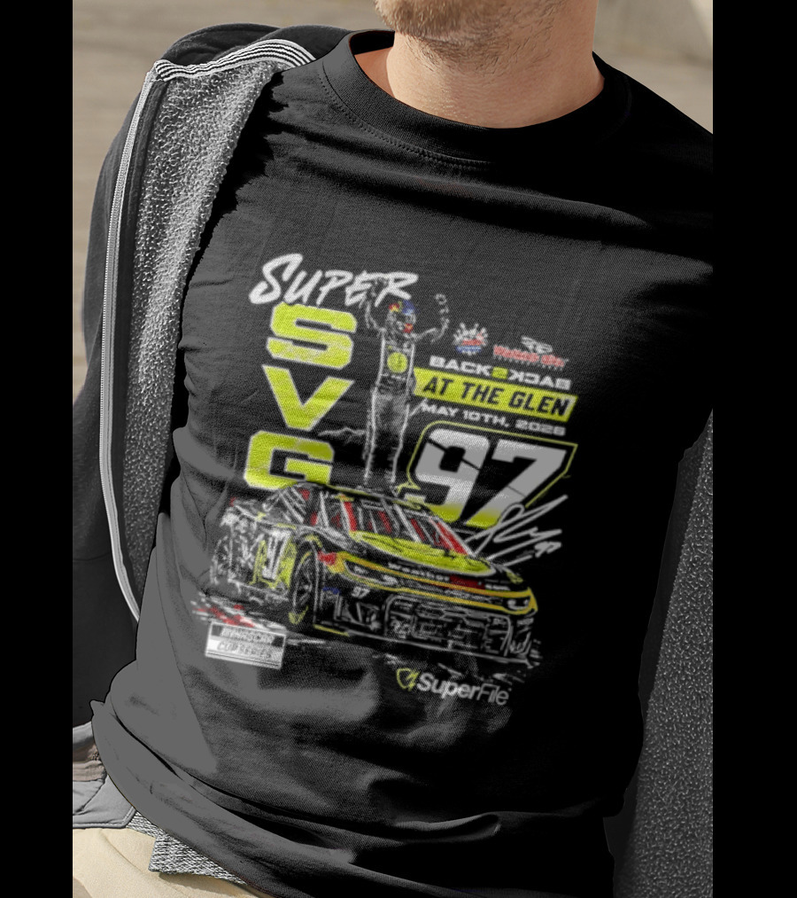 Super SVG 97 At The Glen NASCAR Cup Series Win By Shane Van Gisbergen T-Shirt